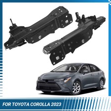 2X Radiator Support Set For 2023-2025 Toyota Corolla Driver & Passenger Side