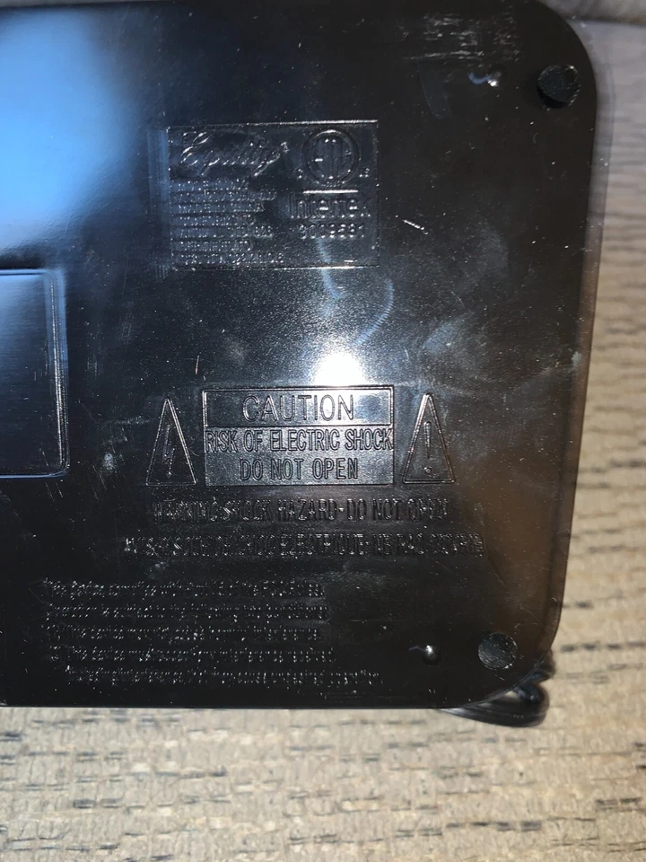 Equity Large 3" LED Digital Alarm Clock Model 3009531 Works Great! - Image 3 of 3