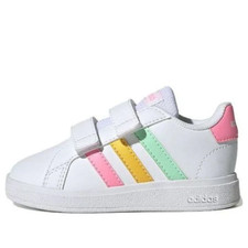 Adidas Grand Court 2.0 I 'White Multi-Color' HP8917 size 6K