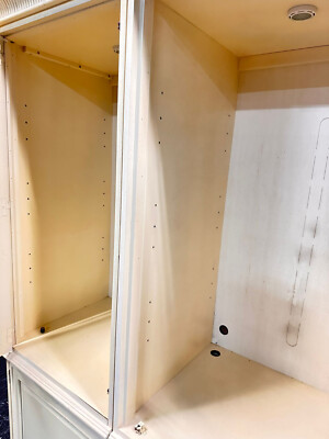 USAビンテージ Stanley furniture ホワイトキャビネット USAビンテージ