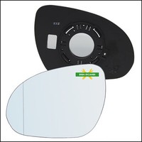 Platte RüCkspiegel AsphäRische Linse Seite Sx-Guidatore FüR Hyundai I30 I ( Fd)