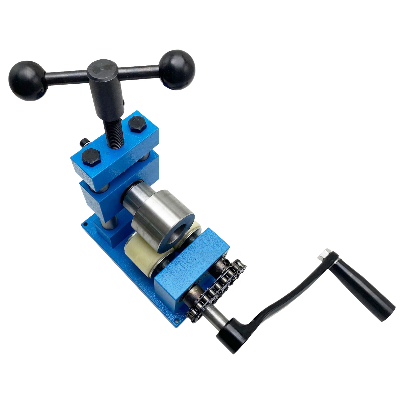 Hand Crank Ring Bracelet Press Bending Machine Making Tool Jewelry Ring Bender