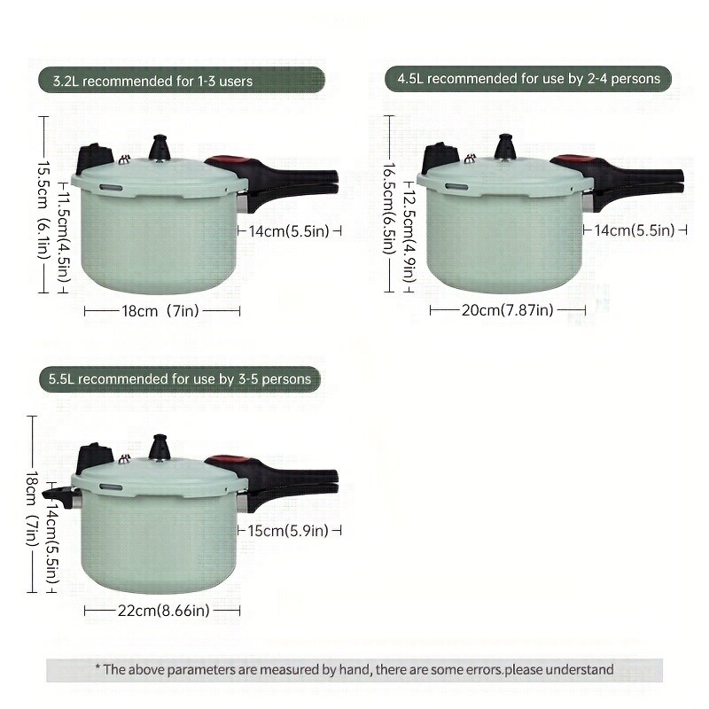 1pc, SHUANGXI Pressure Cooker, Aluminum Alloy Pressure Cooker eBay