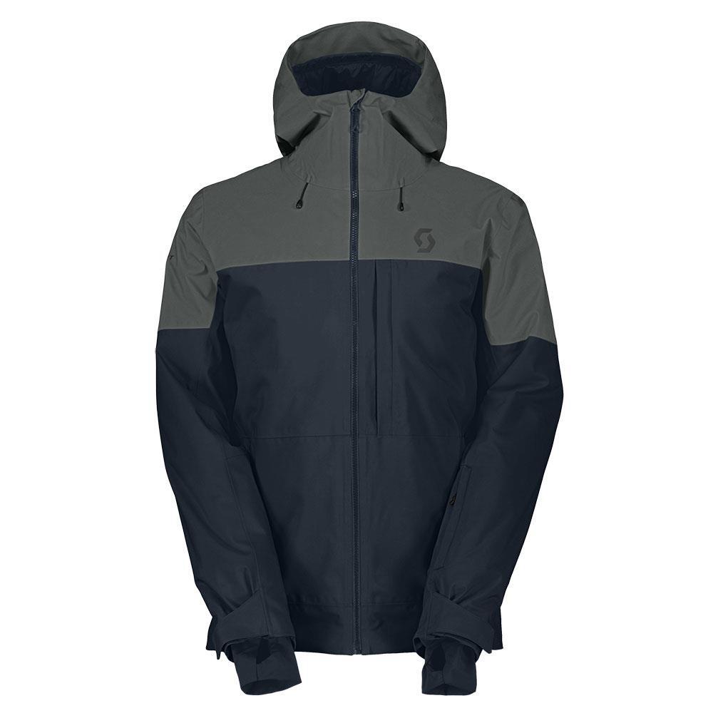 Chaqueta Scott Ultimate Dryo 10 para hombre gris sombra/azul oscuro