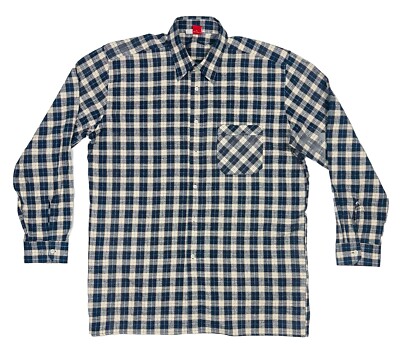 Engelbert Strauss Long Sleeve Flannel Shirt Size XL Grey Check Outdoors Workwear