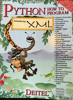 Python How to Program Introducing XML With CD-ROM Deitel