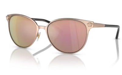 0VE2168 Versace Women\'s Sunglasses with Gold Frame Versace VE2168 Sunglasses | LensCrafters main image 4