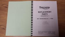 Triumph Tr6 T120 Bonneville Parts Book Manual No.5 1967 - Tp34 99666 Triumph Tr6 T120 Bonneville Parts Book Manual No.5 1967 - Tp34 99666