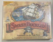 SWASHBUCKLED! Adventure On The High Seas Board Game. Includes Cut-Throat