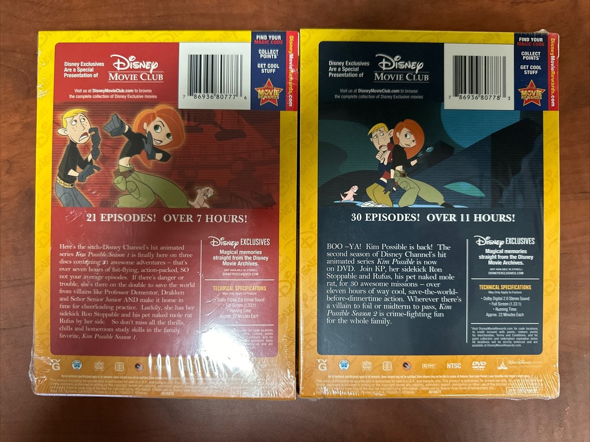 アニメ KiM POSSIBLE The Complete Secnnd Season Kim Possible: The Complete Second Season | Kim Possible Wiki