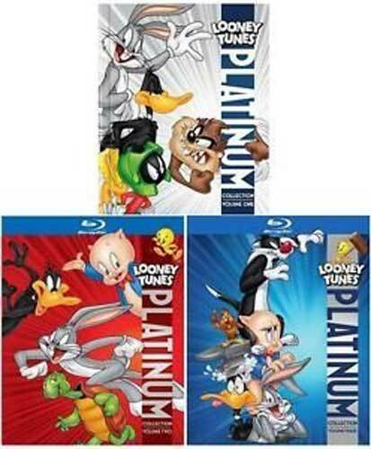 Looney Tunes Platinum Collection Volume 1 2 3 Blu-ray 1-3 US Sets NEW Sealed - Picture 2 of 3
