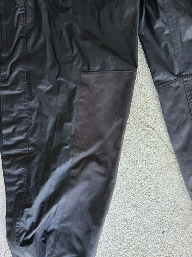 Harley Davidson Men S Pants 34x32 Black Motorcycle Windbreaker Adjustable Belt - Picture 7 of 19