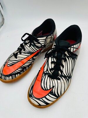 Nike Hypervenom Men's Neymar Black White Orange Indoor Soccer