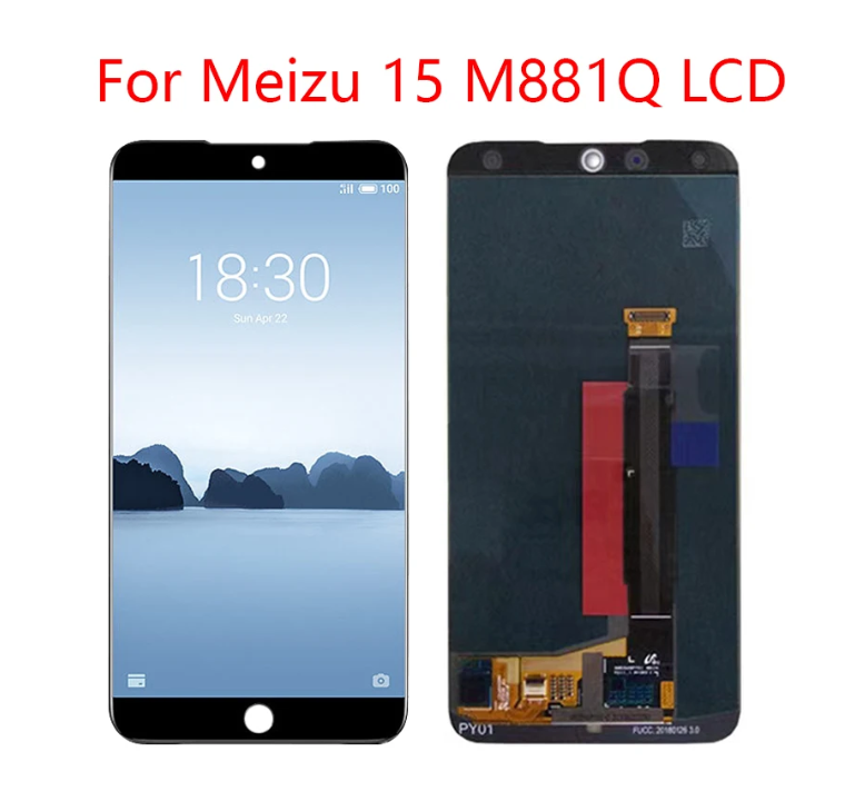 Original For Meizu 15 MX 15 M881Q LCD Display Touch Screen