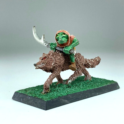 Goblin Wolf Rider - Orks & Goblins - Citadel Warhammer Fantasy Metall X14630