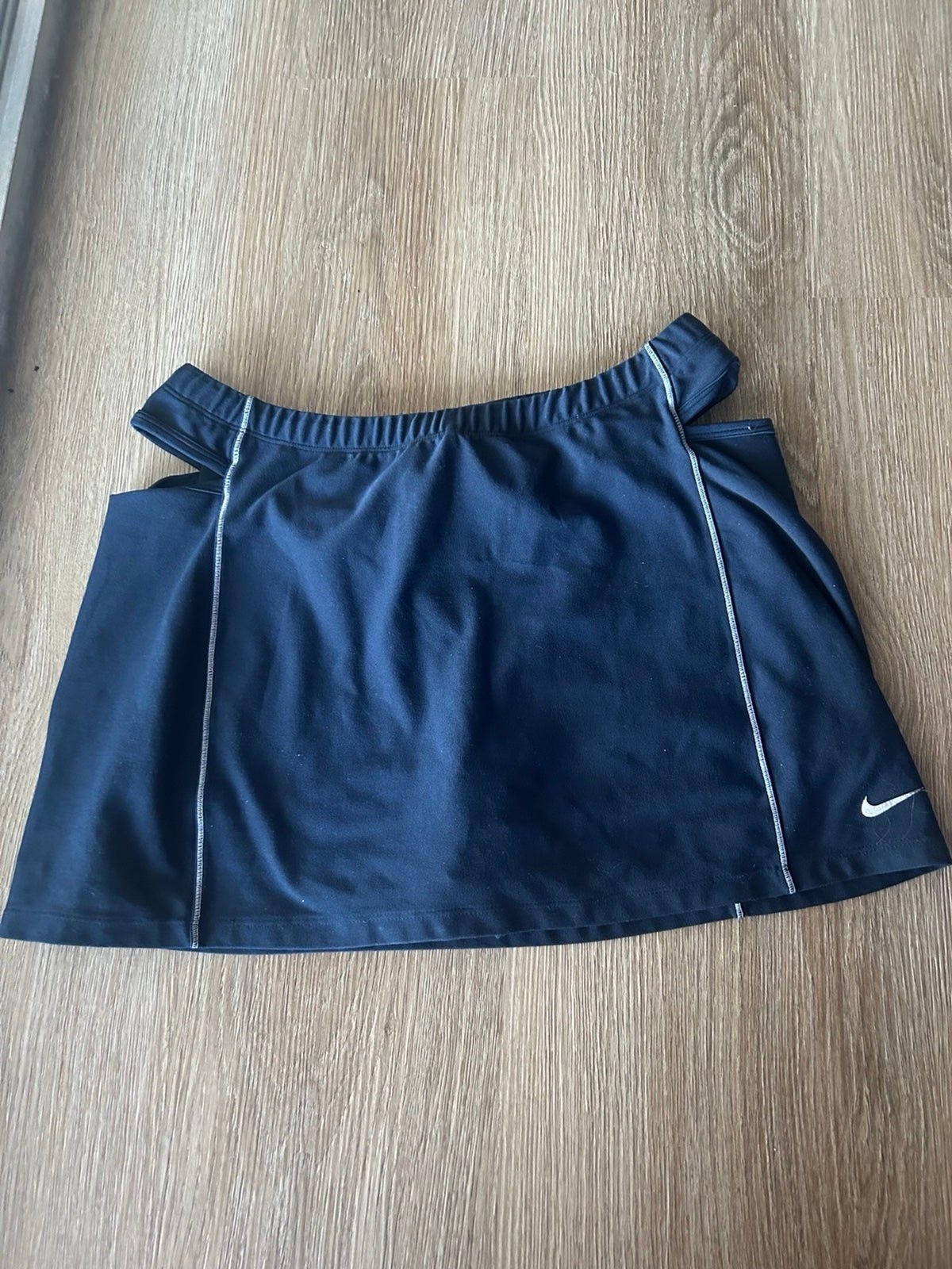 Navy Blue Nike Tennis Skort with Cutouts Gem