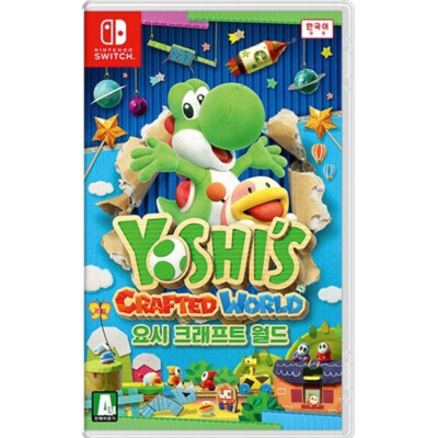 Yoshi's Crafted World Korean Nintendo Switch Game English Support
