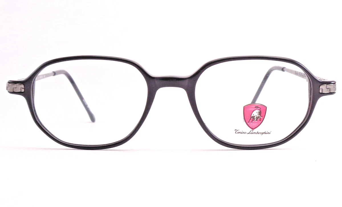 Tonino Lamborghini Men s Model Lamb 026 Black Grey Eyeglasses