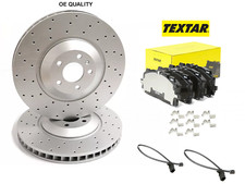 PASTILLAS DISCOS FRENO DELANTEROS PERFORADOS 375mm 4M0615301AS PARA AUDI Q7 Q8 VW TOUAREG 15 -