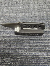 Benchmade Adamas (275GY-1) Black G10 Drop Point Tactical Folding Knife