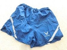 USAF PTU BLUE SHORTS PT TRUNKS SIZE X-LARGE