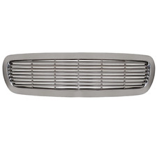 For 1997-2004 Dodge Dakota 98-03 Durango Chrome Grille Horizontal