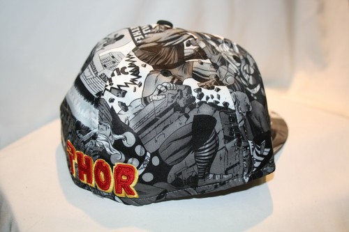THOR DC Marvel Comics Hero New Era 59FIFTY Personaggio Basic CAPPELLO ADERENTE - Foto 2 di 5