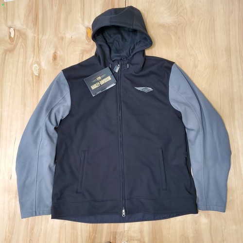Harley Davidson 120th Anniversary Deflector Riding Hooded Jacket Men’s Sz XL
