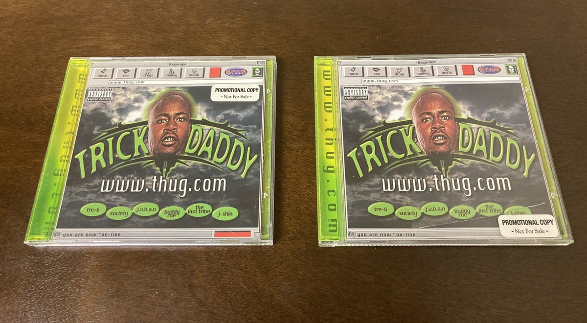 (未使用･未開封品)THUG STREET-REALITY CHECK- [DVD] TRICK DADDY WWW.THUG.COM CD PROMO COPY SLIP N SLIDE WARLOCK