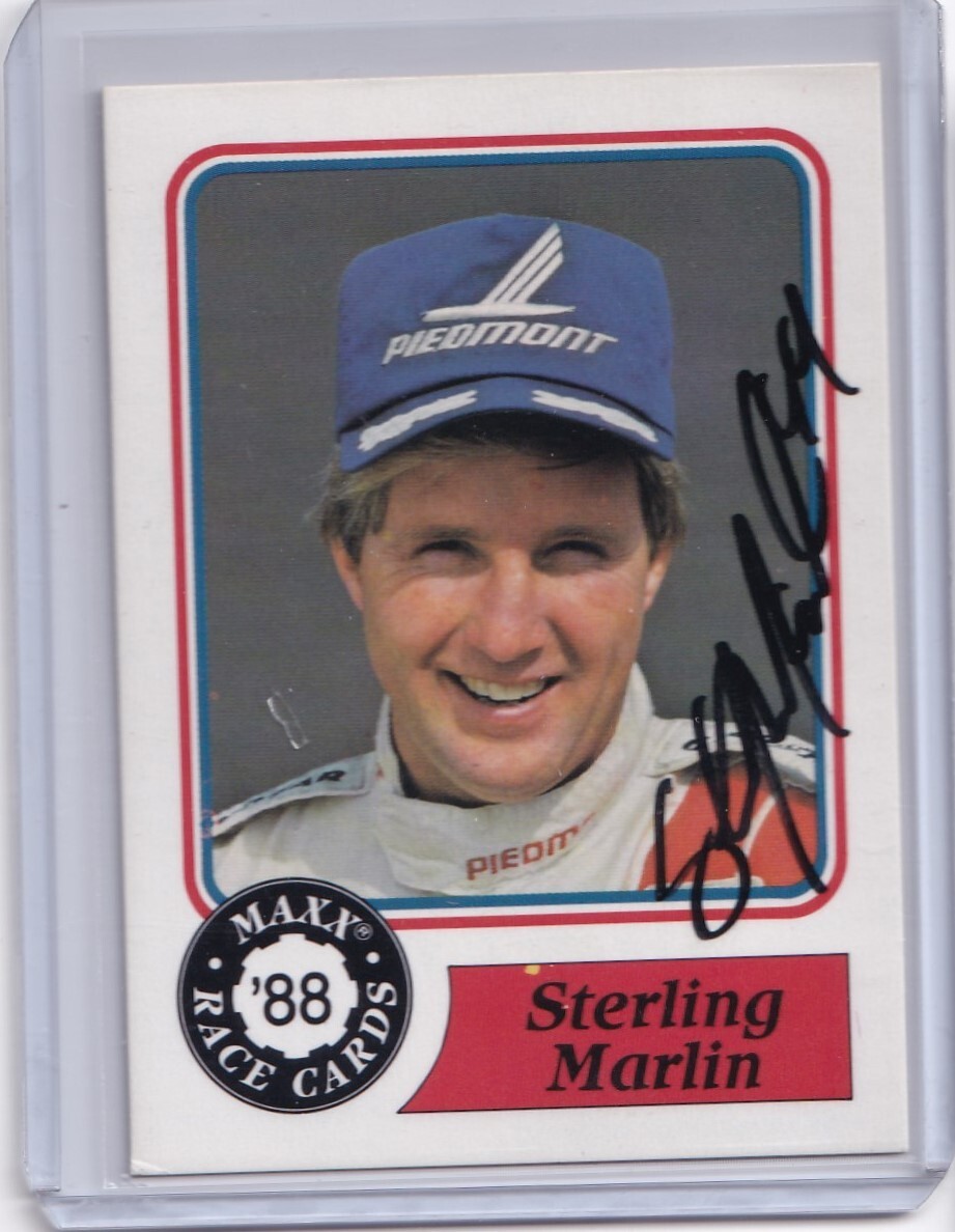 1988 Maxx - Sterling Marlin #80 (RC)
