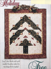 Holiday Tree Quilt Pattern Pieced TL
