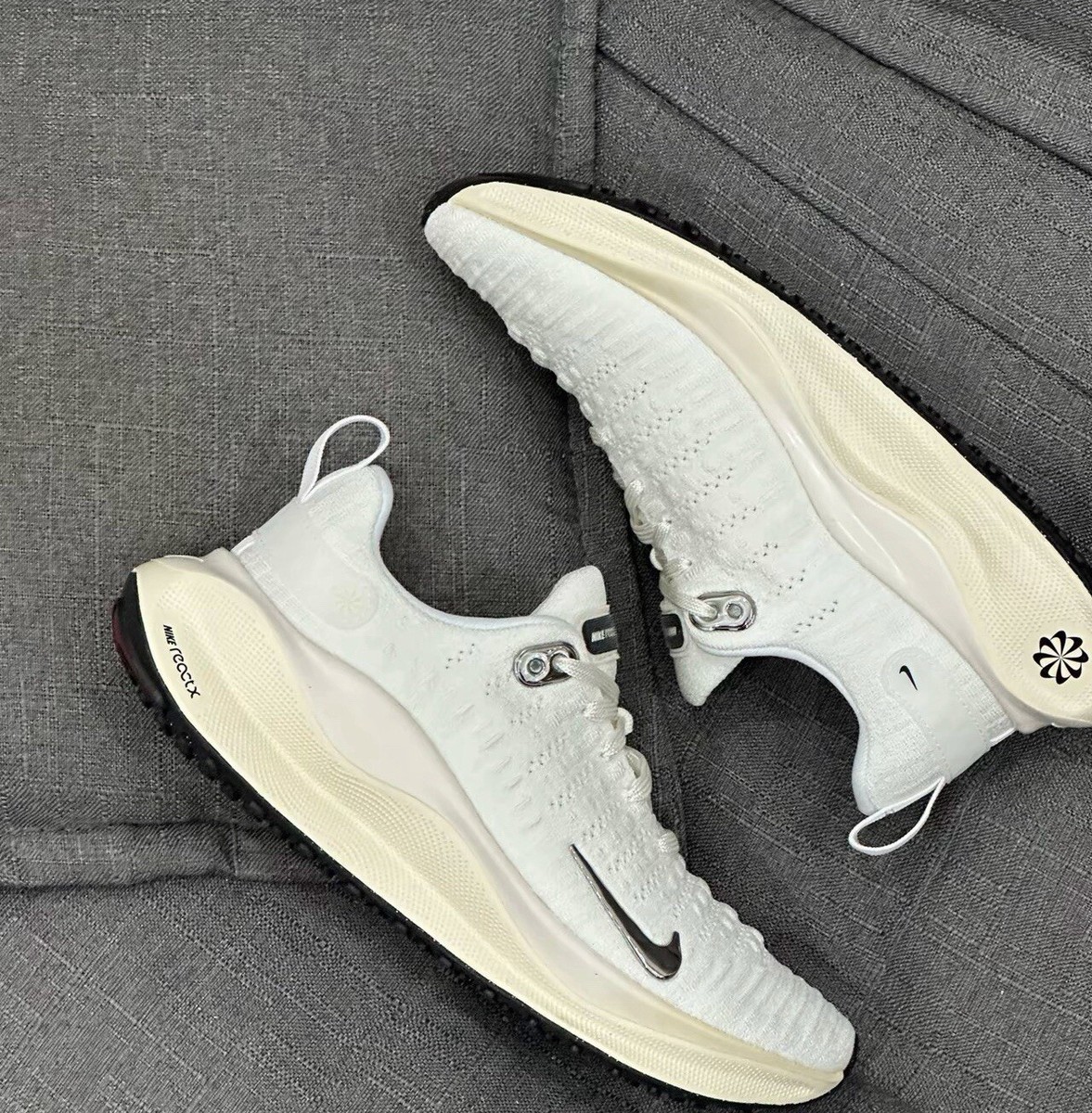 🔥Nike ReactX Infinity Run 4 White Chrome DR2670-104 Size 7.5-9.5