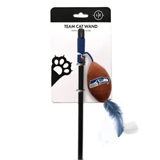 Seattle Seahawks Cat Wand Teaser Toy