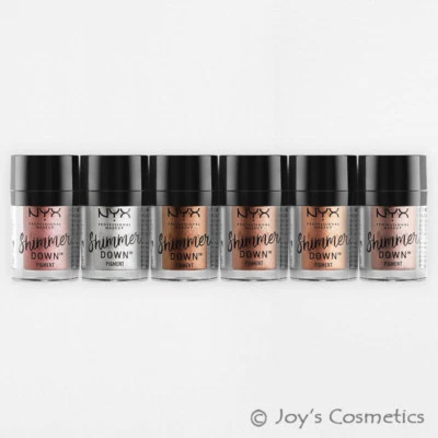 1 NYX Scintillement Down Pigment Lâche Fard à Paupières " Choisissez Votre 1 - Photo 1/2