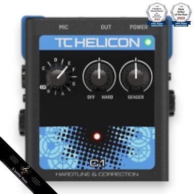 TC-Helicon VOICETONE C1 Vocal Effects Pedal Compact Effecter VOICE