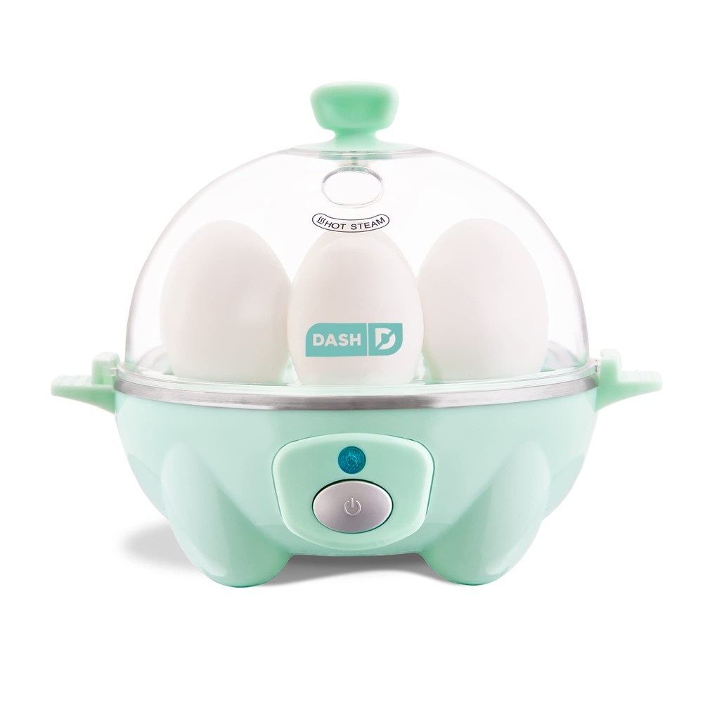 DASH Rapid Egg Cooker 6 Egg Capacity Electric Hard Boiled Eggs Maker