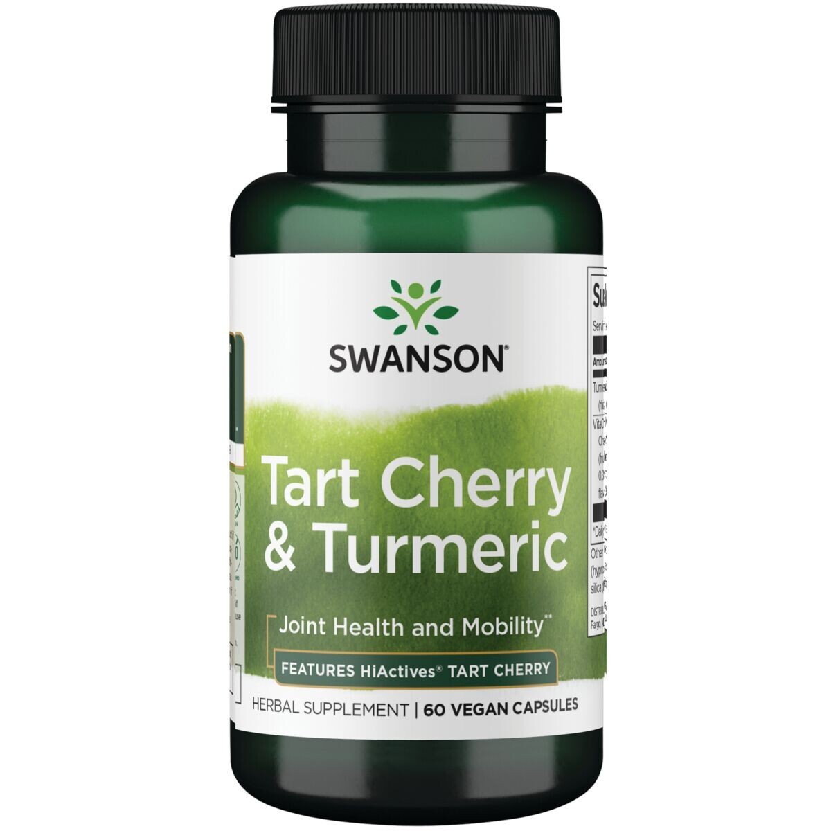 Swanson Tart с вишней и куркумой - В составе Hiactives Tart Cherry 60 Veggie 3090₽