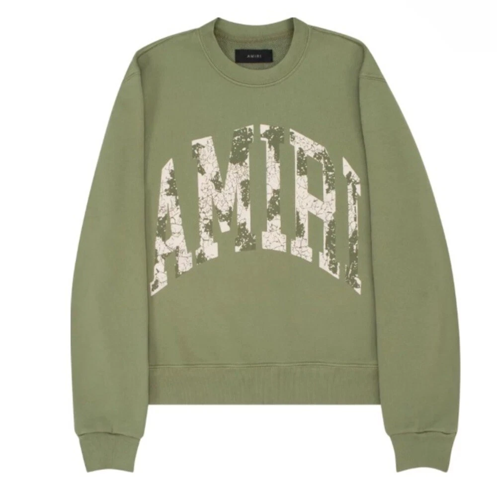 AMIRI Green Cotton T-Shirt Amiri