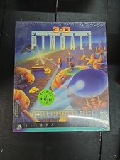 3D Ultra Pinball Fastest Pinball In Space 1995 Sierra PC CD ROM BRAND NEW SEALED