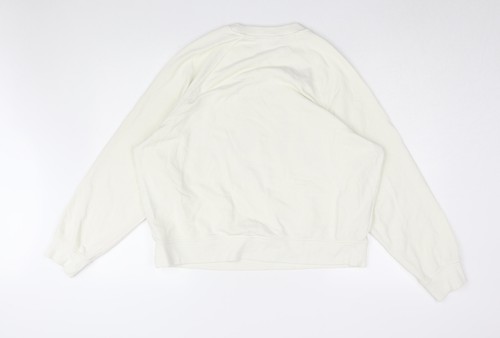 H&M Unisex Adults White UCLA Pullover Sweatshirt M - Picture 2 of 12