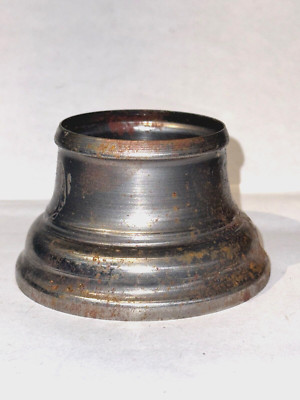 NEW: OLD STOCK 2''T STAMPED STEEL CUP SOCKET HOLDER NECK BREAK lamp part (#3)