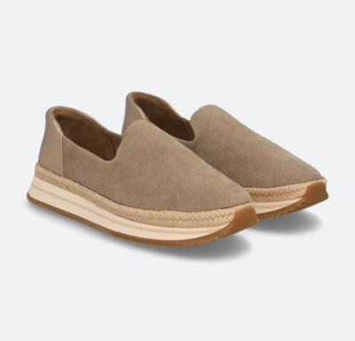 Women's Shoes TOMS JOCELYN Slip On Espadrille Sneakers 10020727 DUNE SUEDE