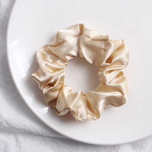 Scrunchies Silk Satin Elastic Hair Hair Bands Rope Tie Ponytail Accessory V - Picture 16 of 22