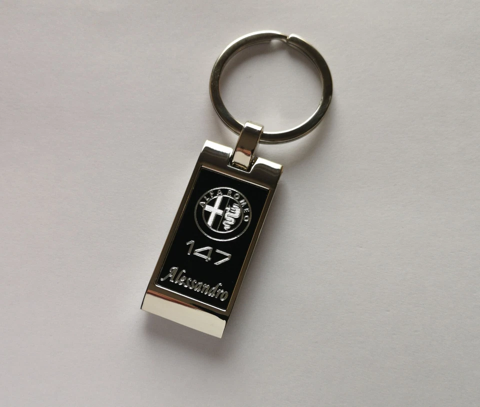 PORTACHIAVI ALFA ROMEO GIULIETTA MITO GIULIA STELVIO TONALE JUNIOR 159 166 BRERA - Immagine 3 di 4