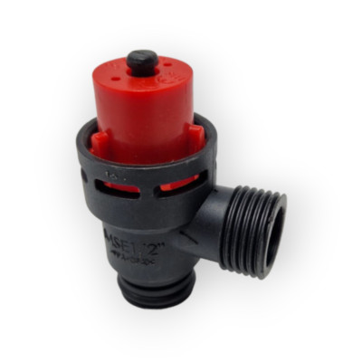 SAFETY VALVE 3 BAR Ø 1/2 WITH ORING COMPATIBLE SIME 6040211 PRAKTICA DGT 25 OF B