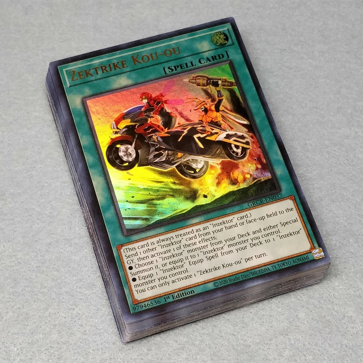 Yugioh Inzektor 1st Ed 42 Card Deck Core Zektrike Kou-Ou Dragonfly