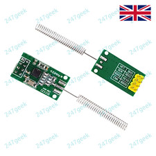 🇬🇧 CC1101 433MHz Wireless RF Transceiver Module with spring antenna