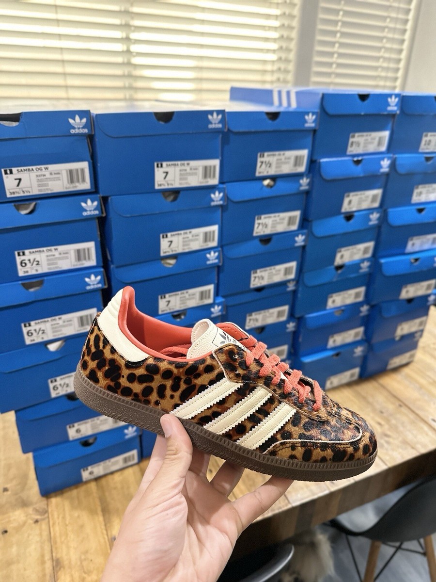 adidas Samba OG 'Preloved Red Leopard (Women sizes) Brand