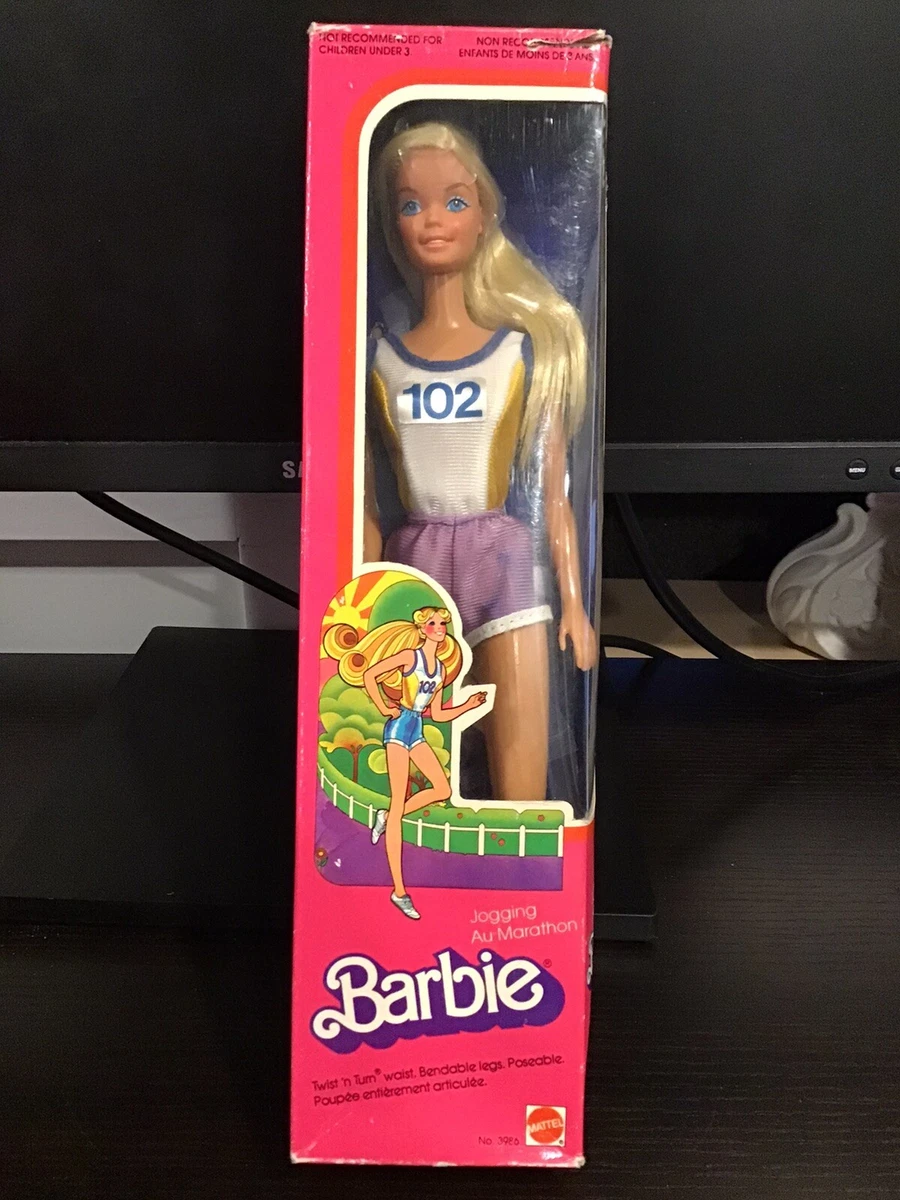 Jogging barbie sales