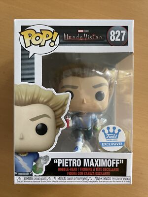 Funko Pop Exclusive Wanda Vision Pietro Maximoff Marvel #827